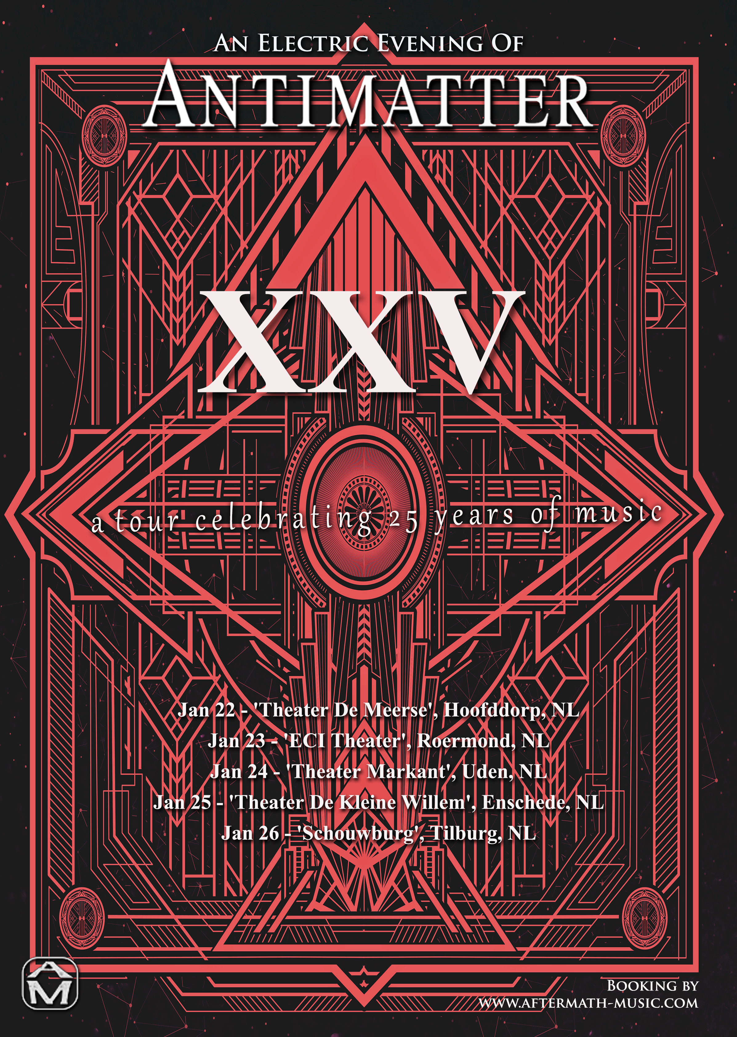 Antimatter XXV Tour 2025 Poster (1)