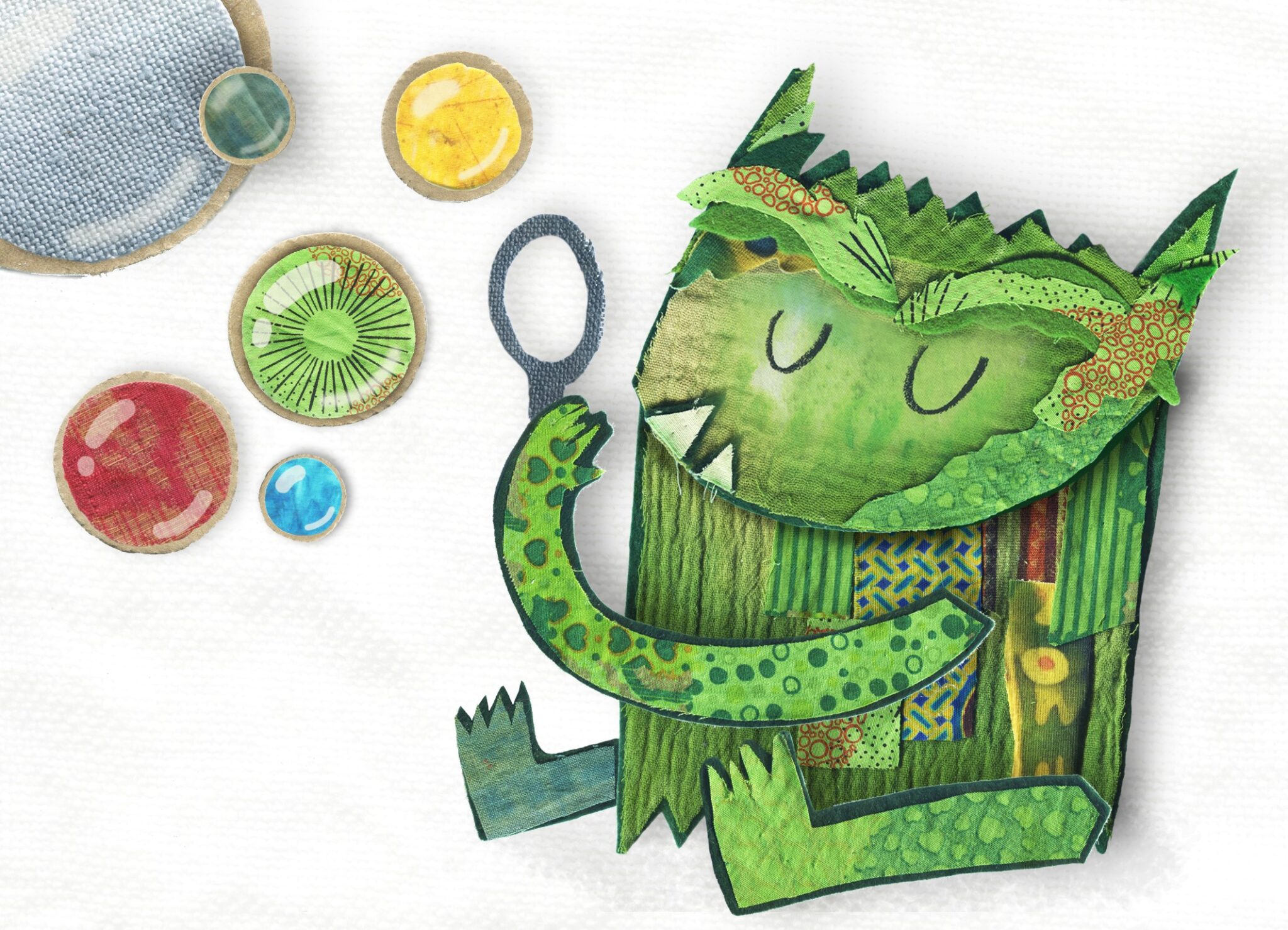 Brochurebeeld - Het kleurenmonster - Theater Stof